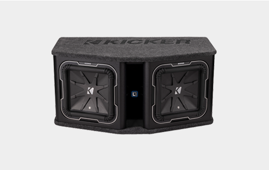 Kicker Loaded truck enclosures